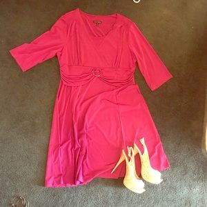 Beautiful bright pink dress
